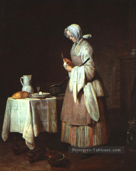 L’Infirmière Attentive Nature morte Jean Baptiste Simeon Chardin Peintures à l'huile